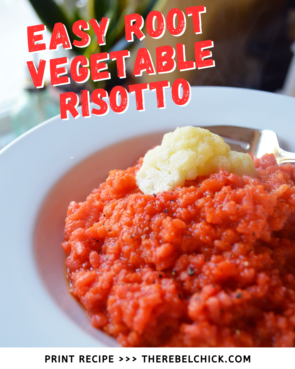 Easy Root Vegetable Risotto Recipe - The Rebel Chick