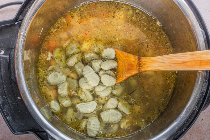 Instant Pot Chicken Gnocchi Soup Recipe 9