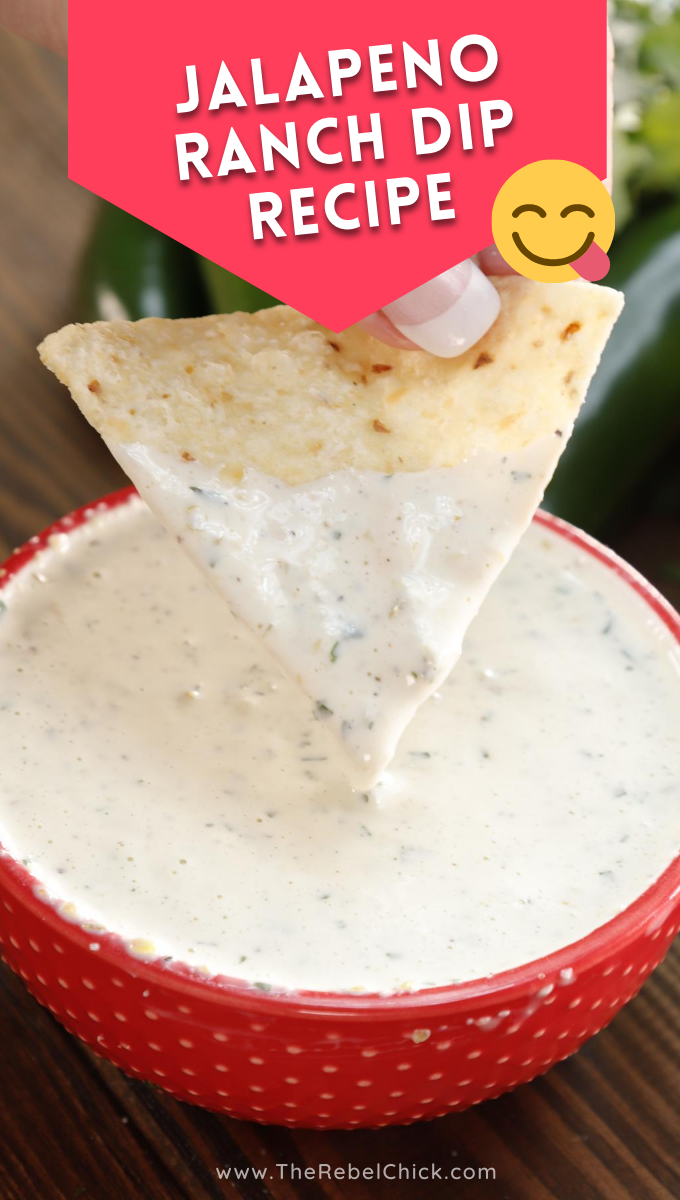 How to Make Jalapeno Ranch Dip Tutorial