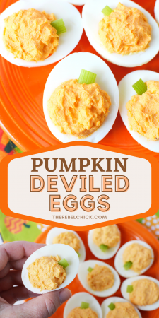Pumpkin Deviled Eggs Recipe