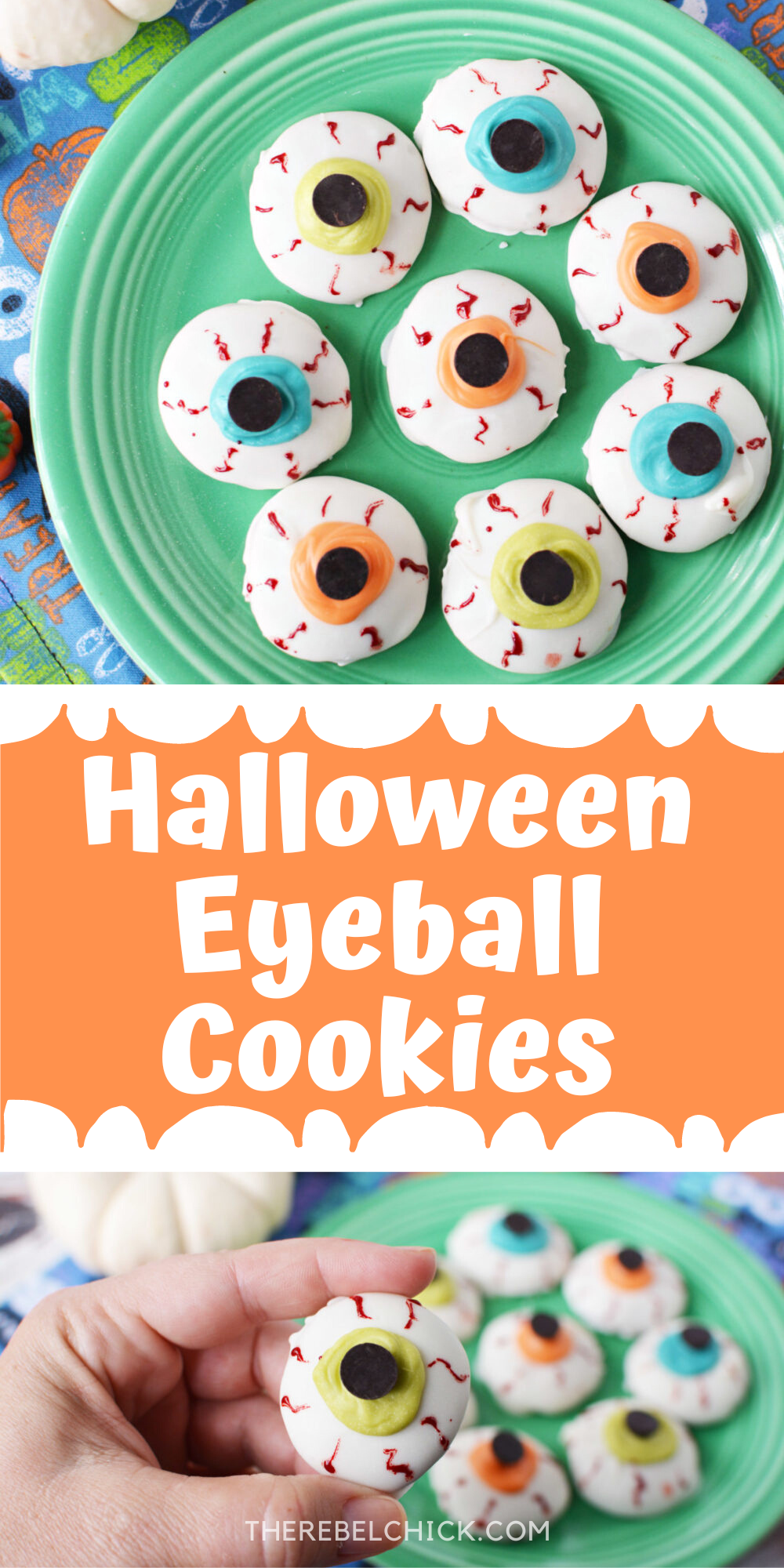 Spooky Halloween Eyeball Cookies Recipe