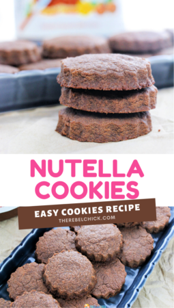 Homemade Nutella Cookies Recipe