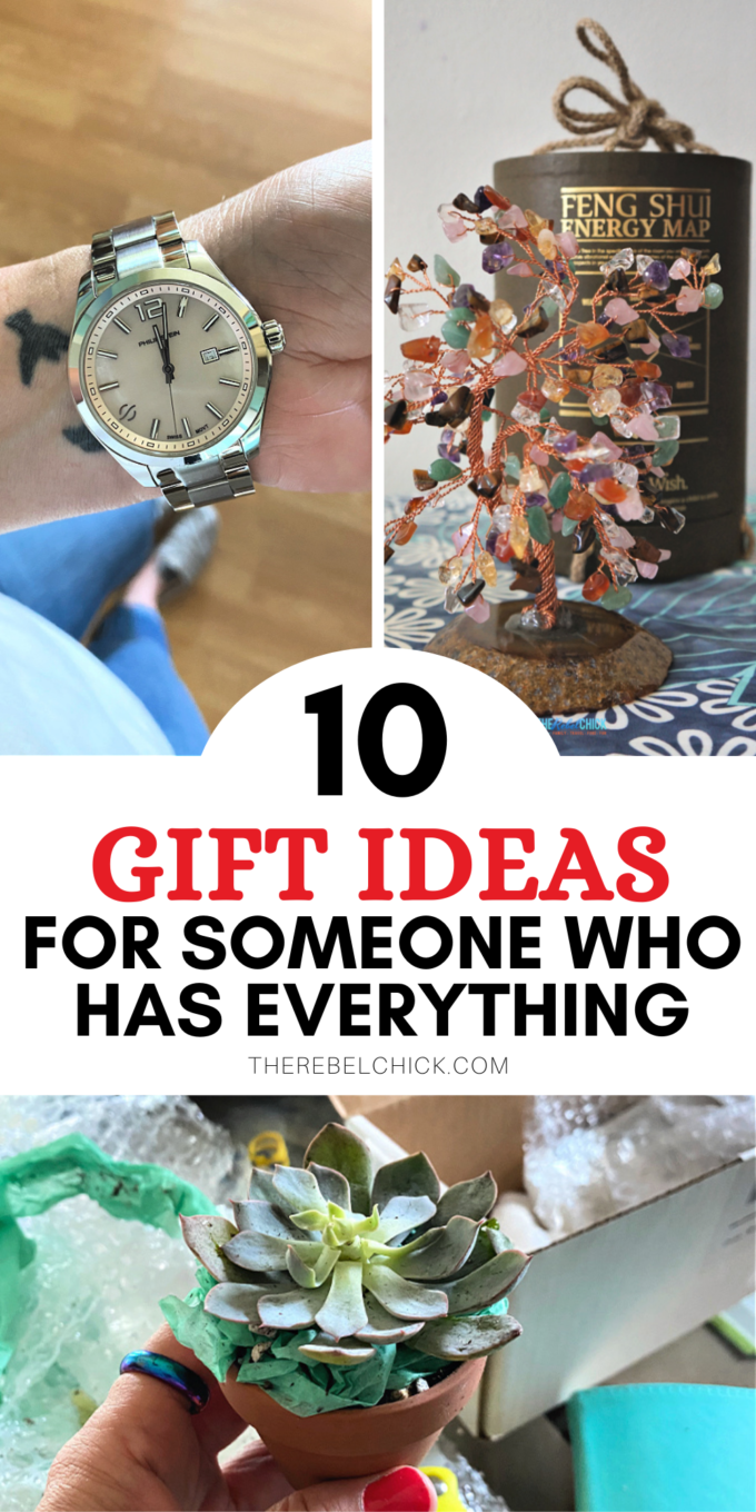 10 Gift Ideas For Someone Who Has Everything