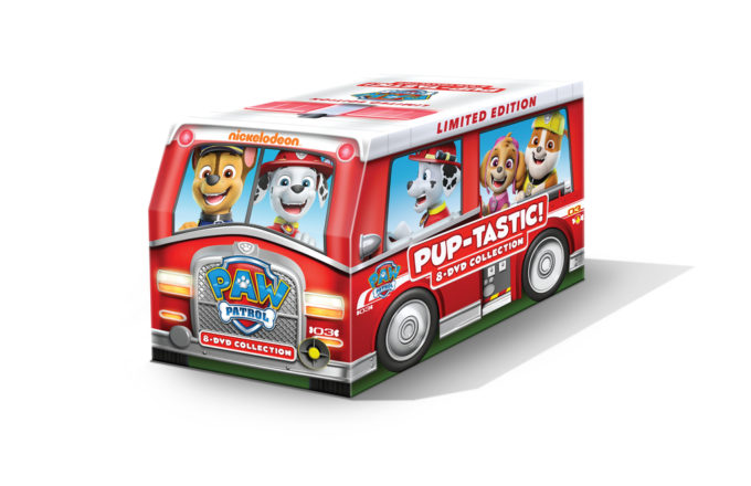 TAKE HOME THE BIGGEST PAW PATROL COLLECTION EVER, FEATURING OVER 12 HOURS OF RESCUES IN A LIMITED EDITION FIRE TRUCK GIFT SET