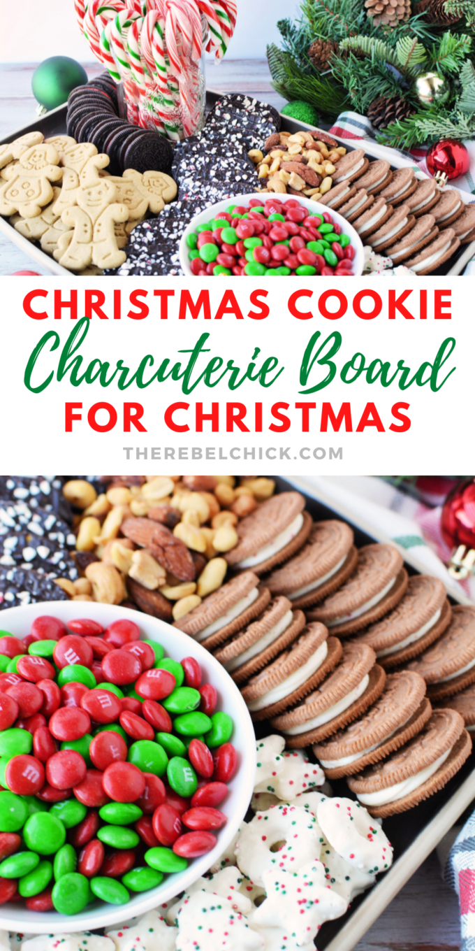 No Bake Christmas Cookie Board