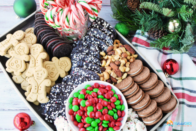 No Bake Christmas Cookie Board