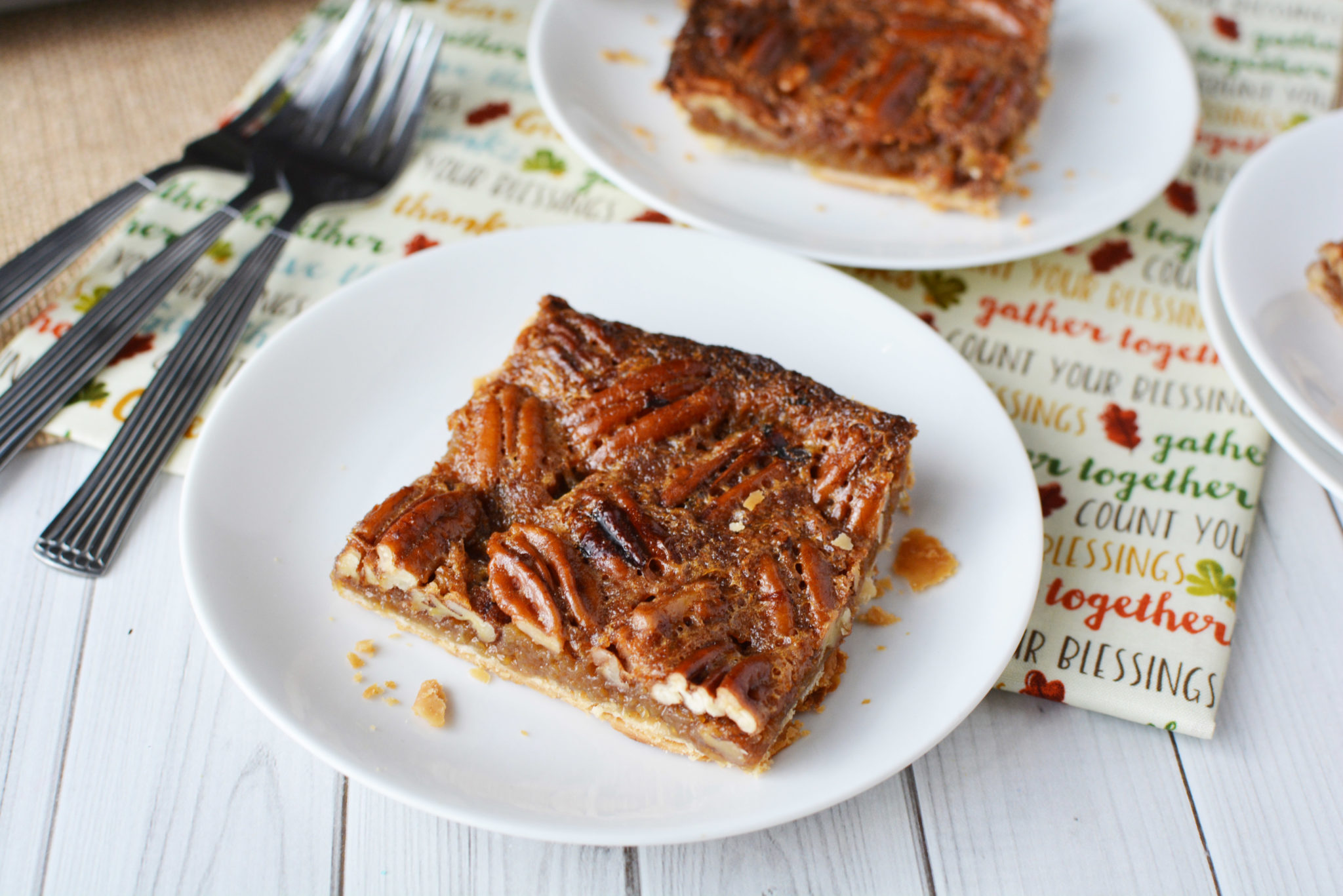 Pecan Slab Pie Recipe - The Rebel Chick