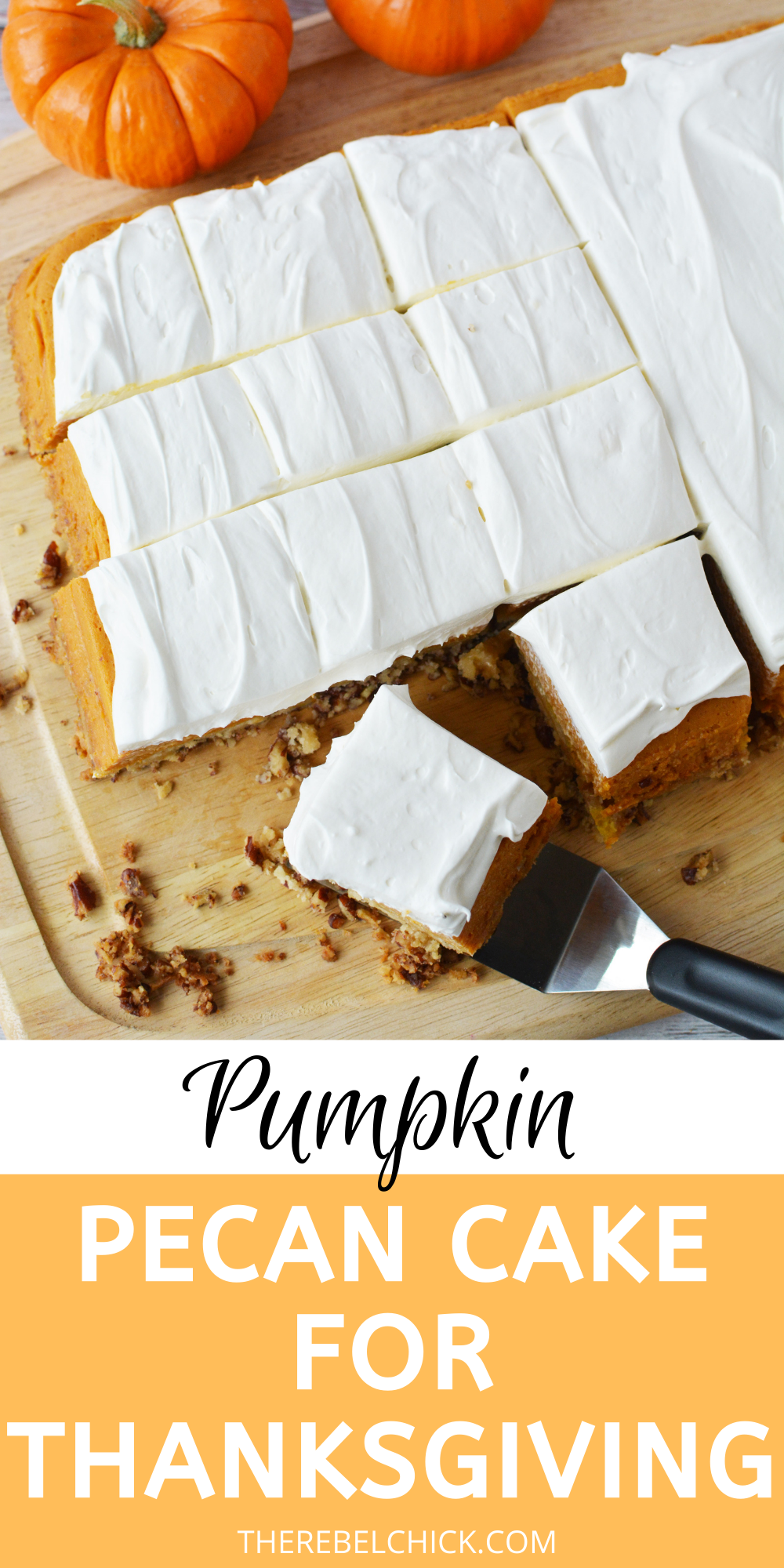 Pumpkin Pecan Cake Recipe for Thanksgiving