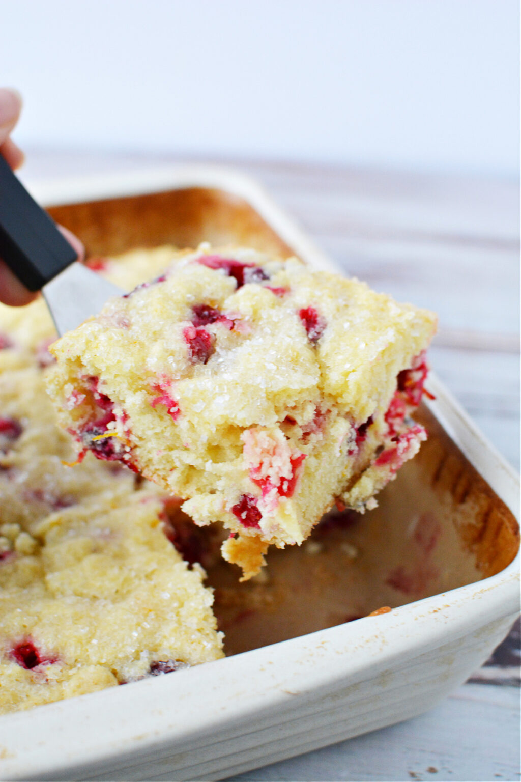 Cranberry Orange Coffee Cake Recipe for Christmas Dessert