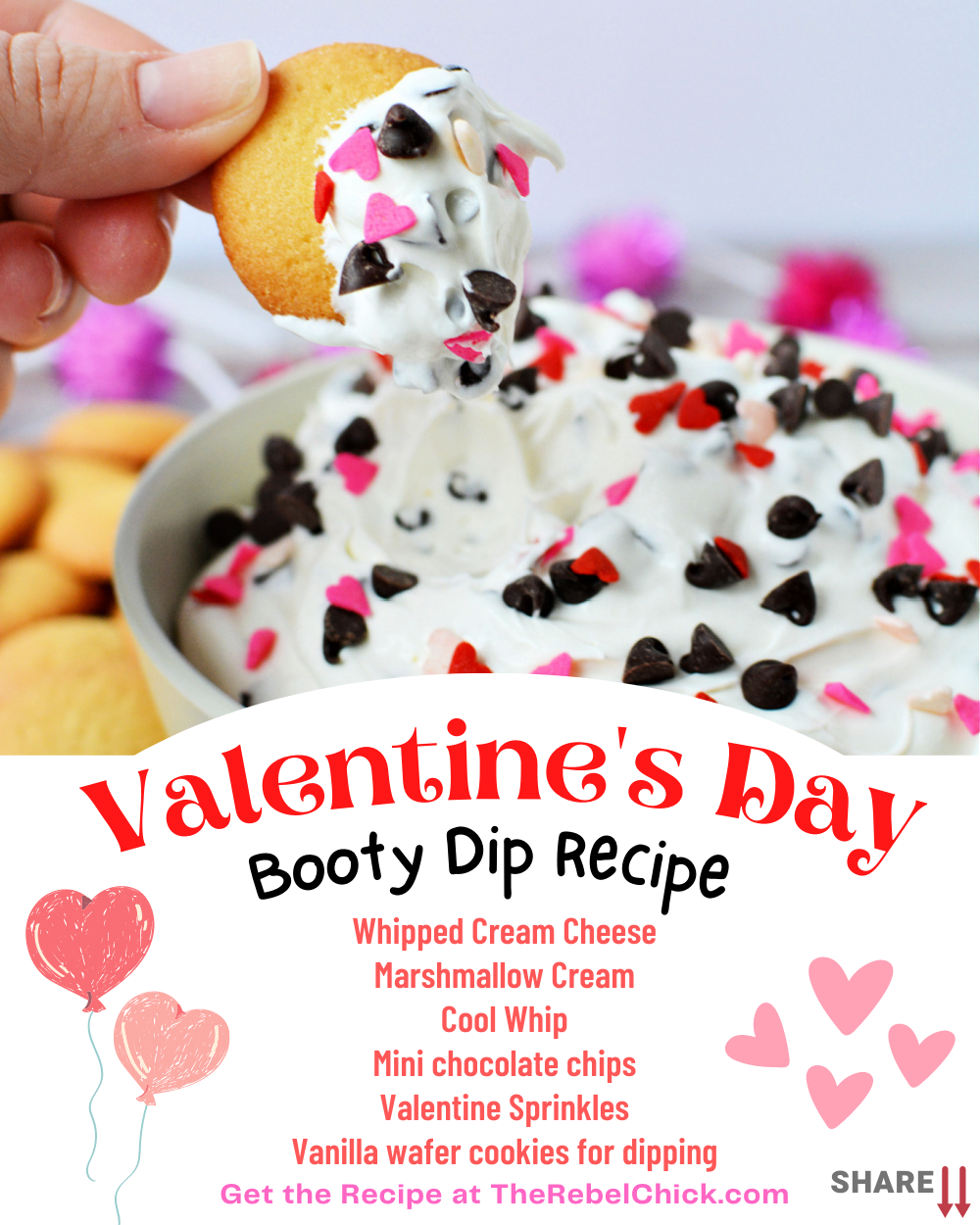 Valentine’s Day Booty Dip Recipe