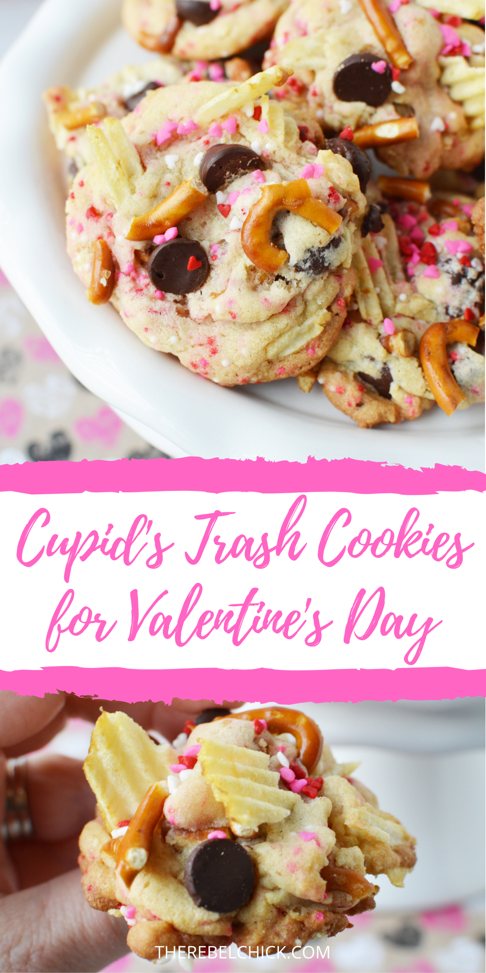 Cupid's Trash Can Cookies
