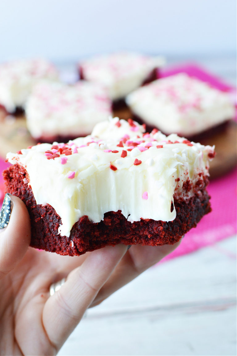 Red Velvet Valentine Brownies Recipe