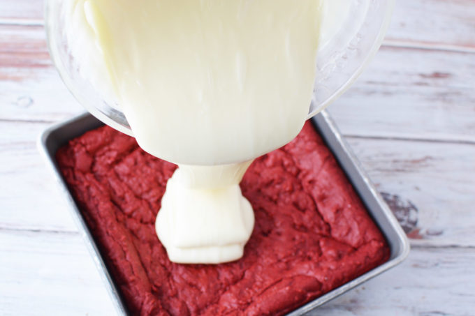 How to make this Red Velvet Valentine Brownies Recipe