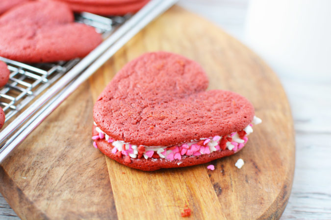 Whoopie Pies Cookies Recipe for Valentine's Day