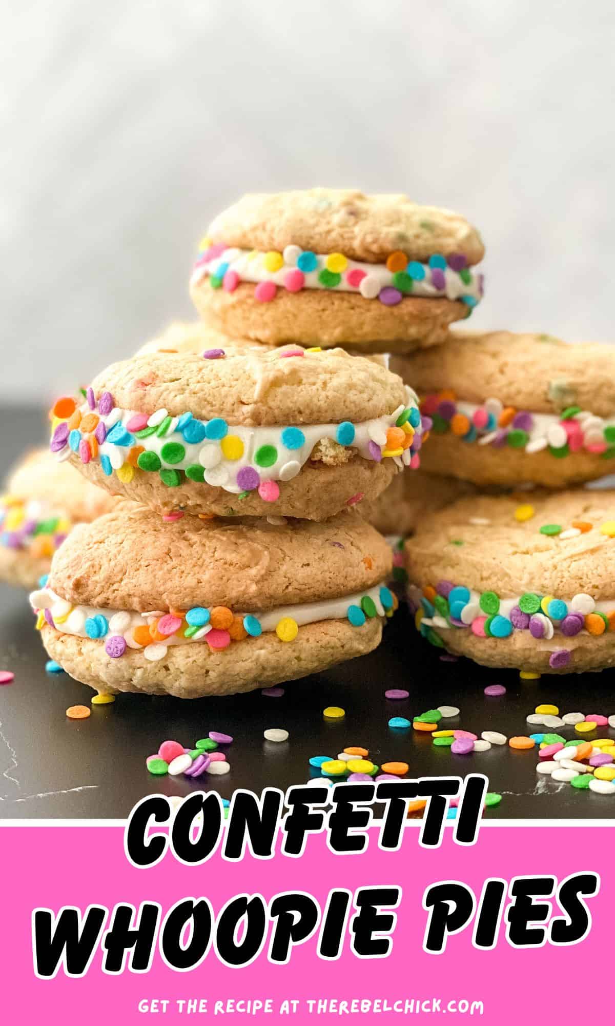 Confetti Whoopie Pies