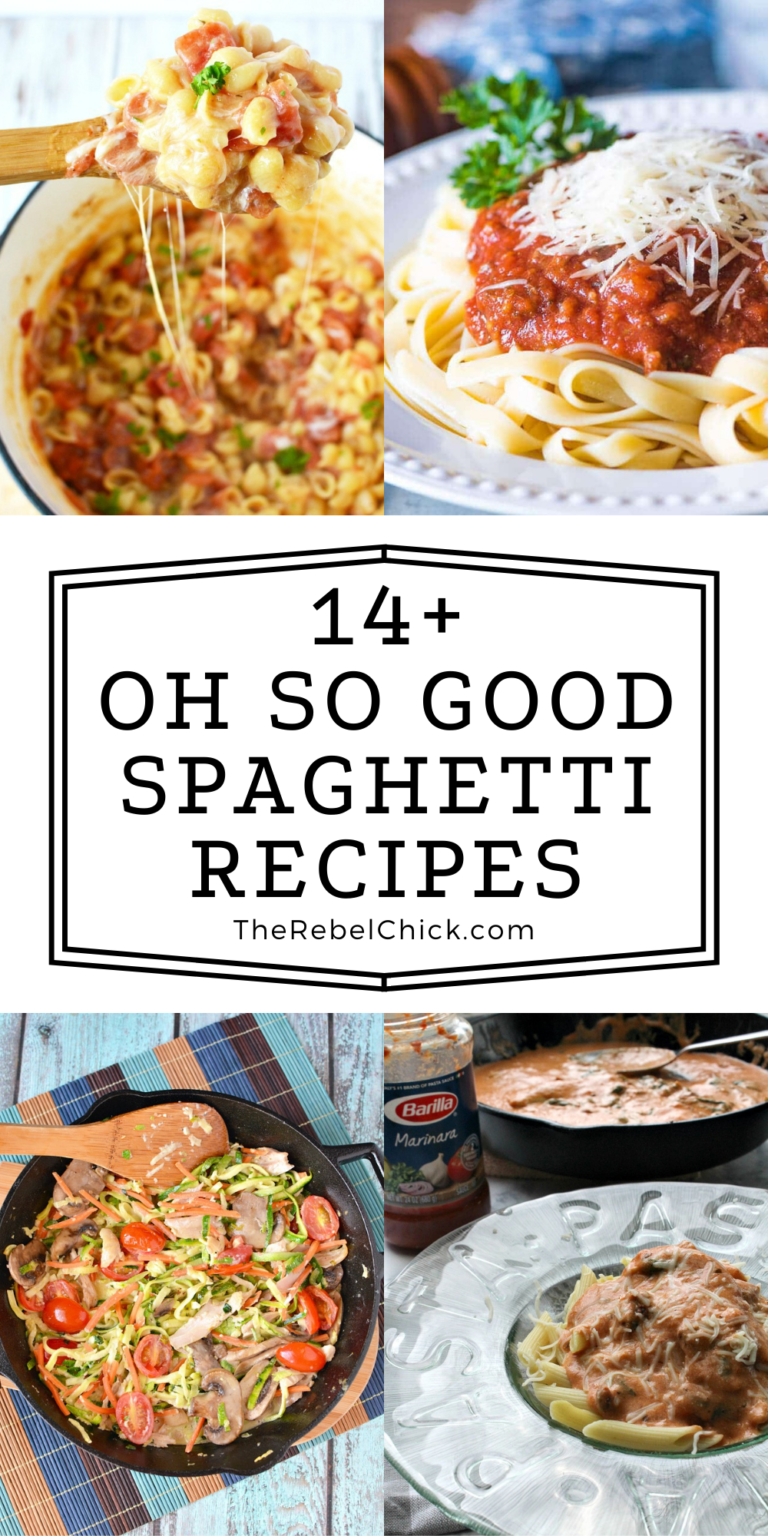 14+ So Good Spaghetti Recipes