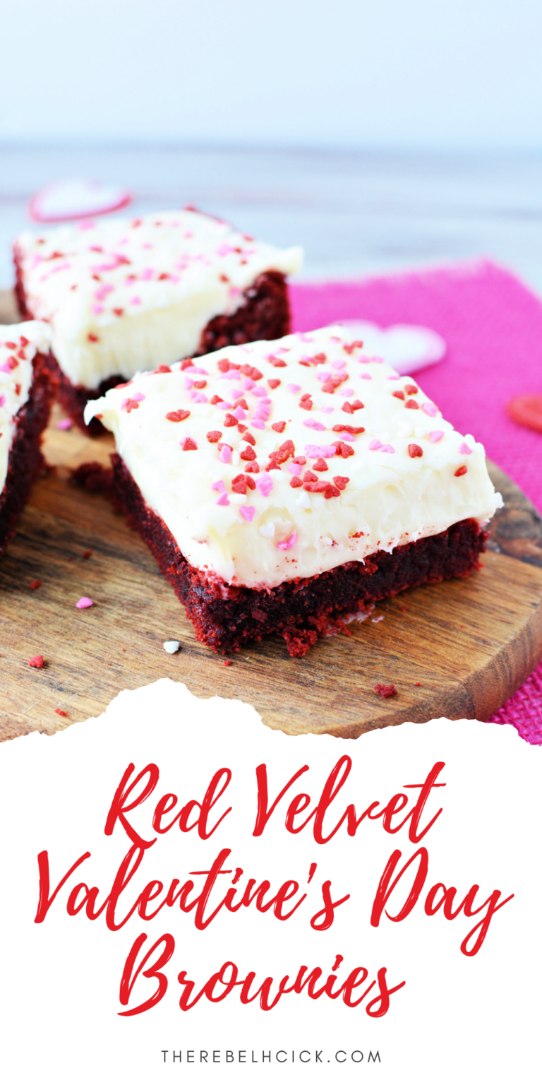 Make This Red Velvet Valentine Brownies Recipe for Valentine's Day