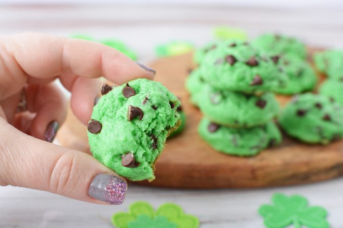 St Patrick's Day Mint Cookies