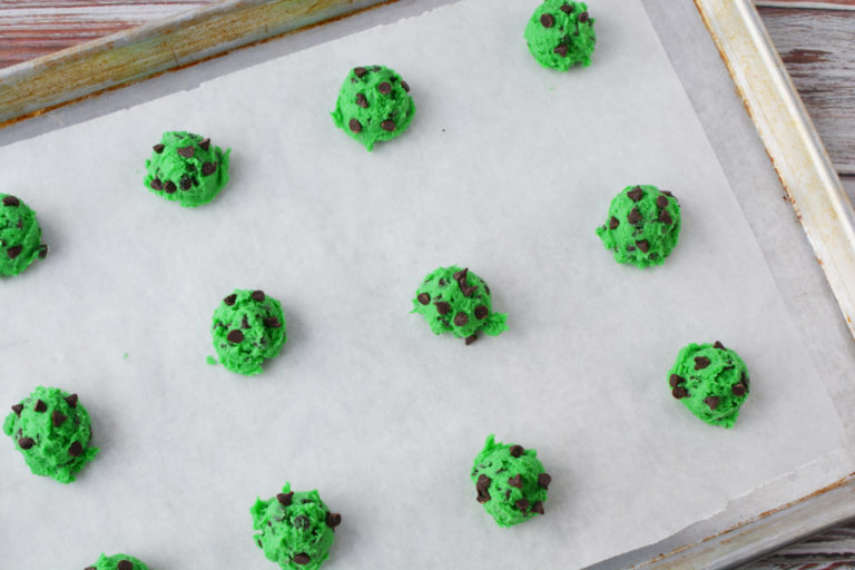 St Patrick's Day Mint Cookies Recipe