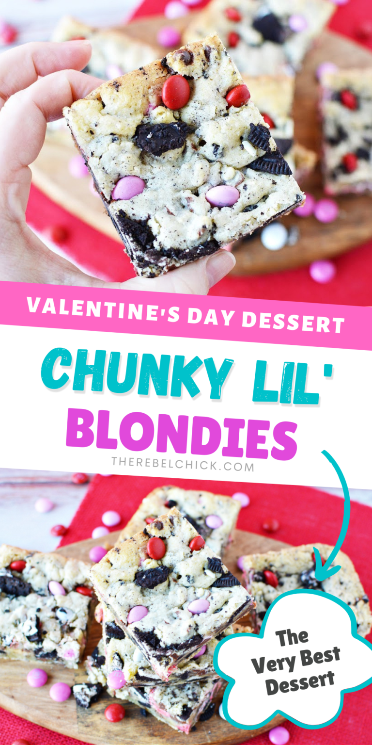 Valentine's Day Blondies Recipe 