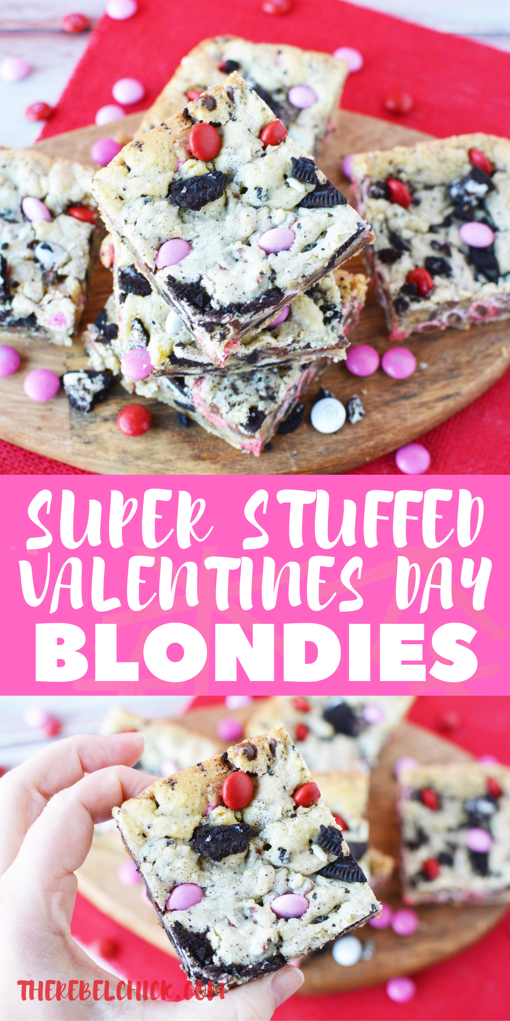 Valentine's Day Blondies Recipe