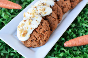 Carrot Cake Cookies - The Rebel Chick