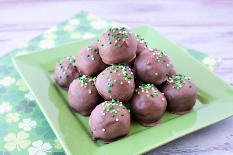 Irish Cream Truffles Recipe for St Patrick's Day