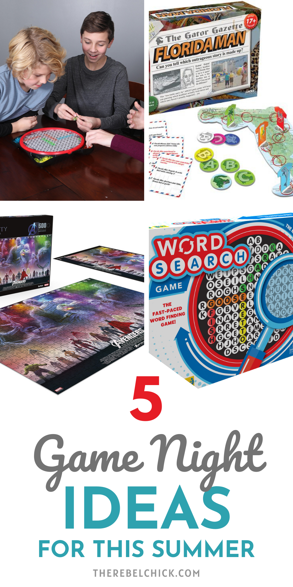 5 Ideas for Game Night this Summer