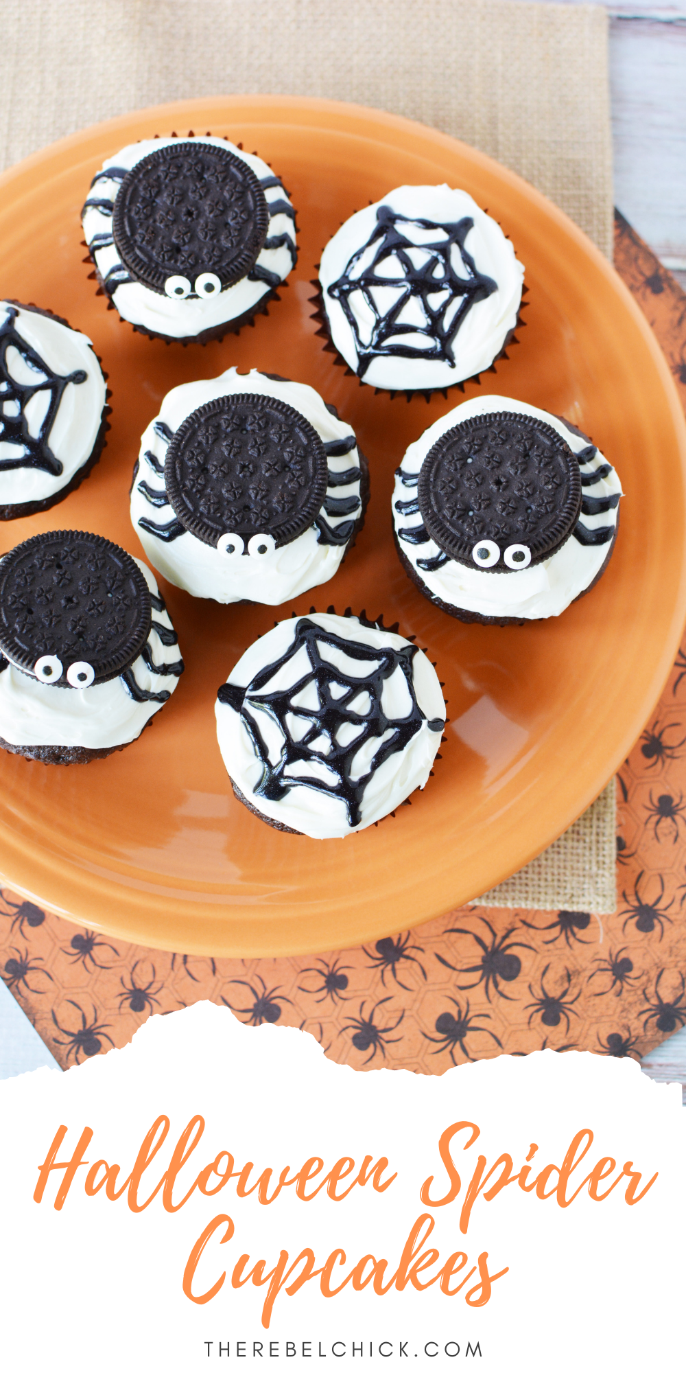 How to Make this Halloween Spider Cupcakes Recipe
