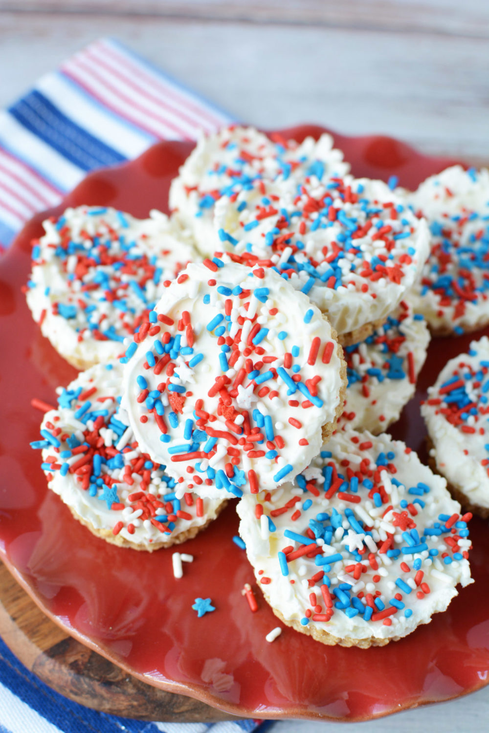 4th of July Cheesecakes Recipe