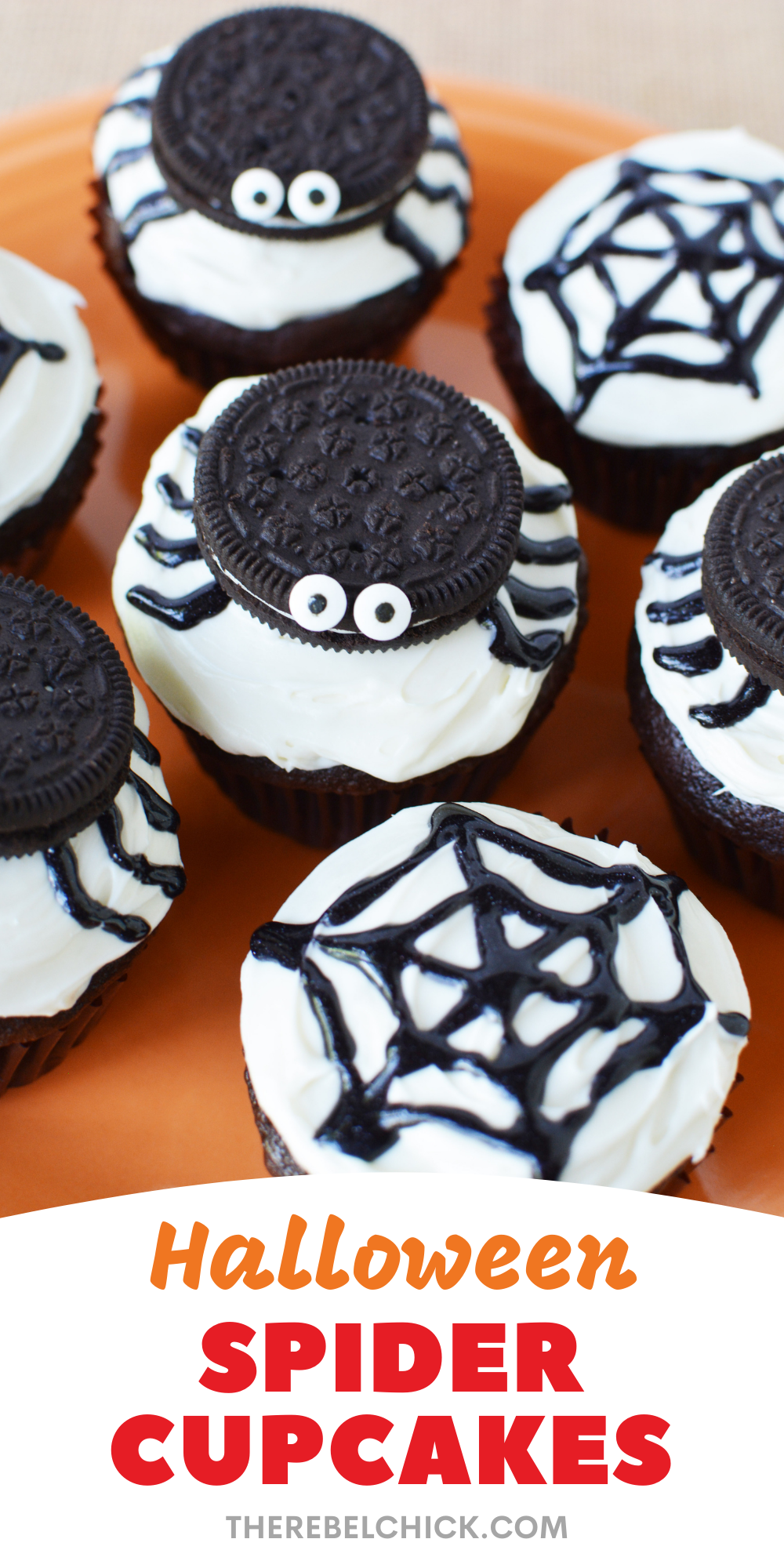 Halloween Spider Cupcakes Recipe