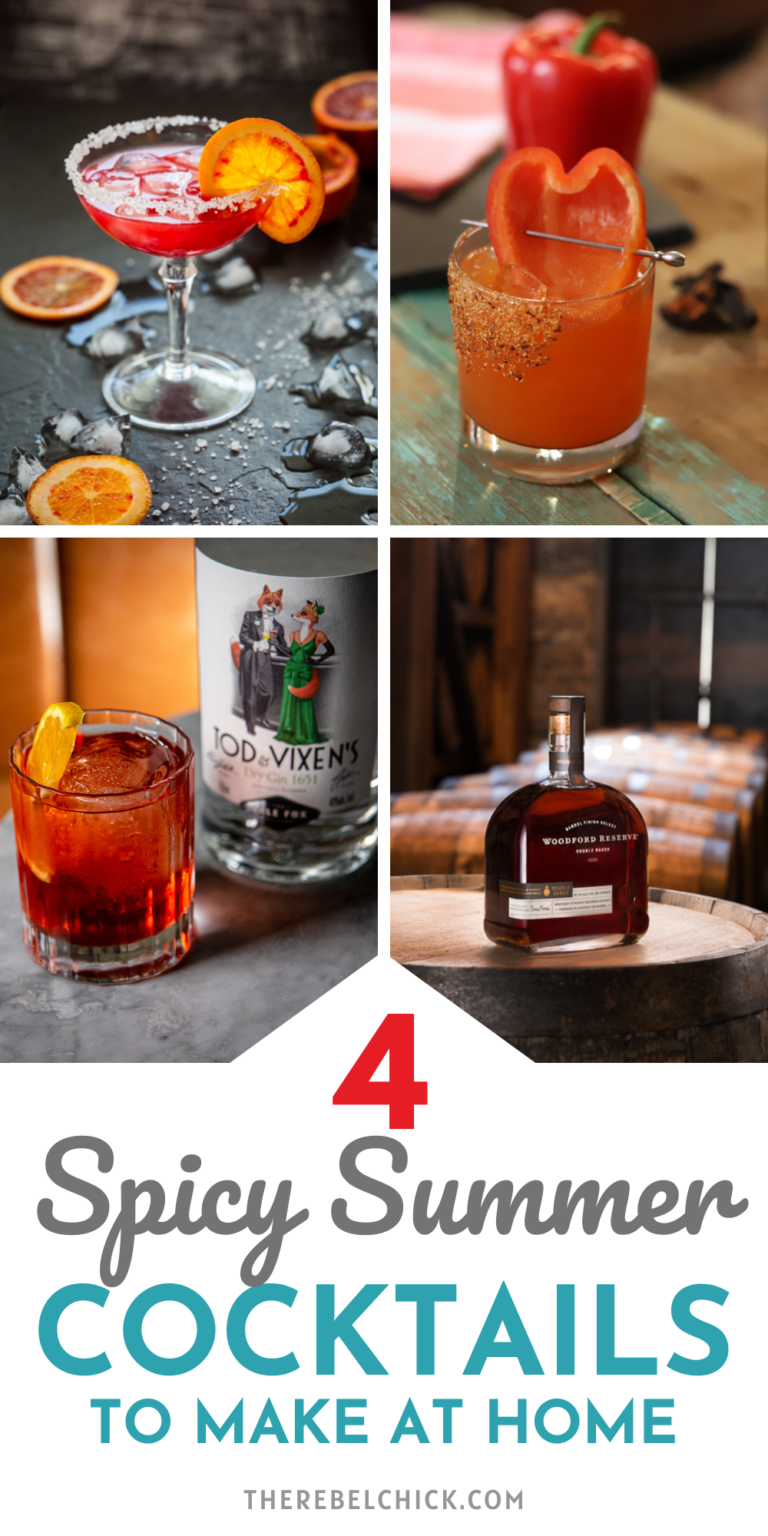 4 Spicy Summer Cocktail Recipes to Make at Home The Rebel Chick