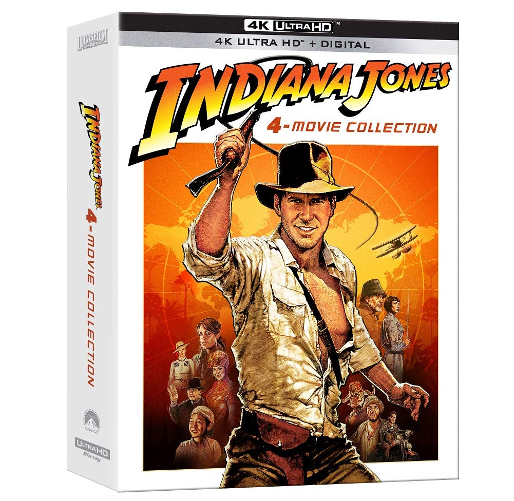 Get the 40th Anniversary INDIANA JONES 4-MOVIE COLLECTION in 4K Ultra HD