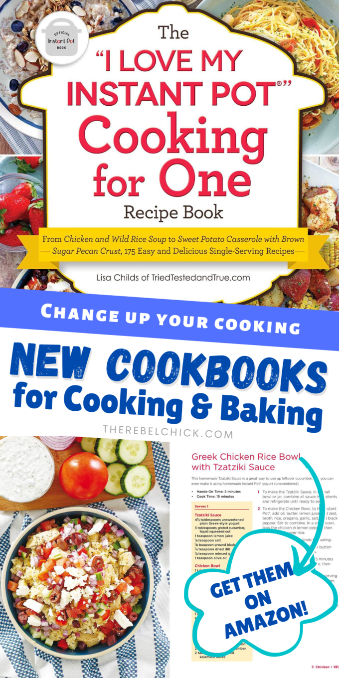 Change Up Your Cooking Routine with These NEW Cookbooks - The Rebel Chick