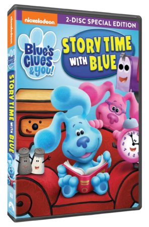 Blue's Clues & You! Story Time with Blue DVD Available 9/14 #GIVEAWAY