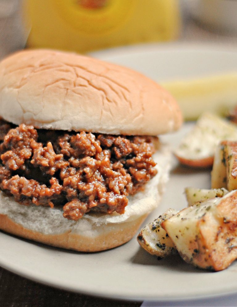 Easy to Make 3 Ingredient Sloppy Joes Recipe The Rebel Chick