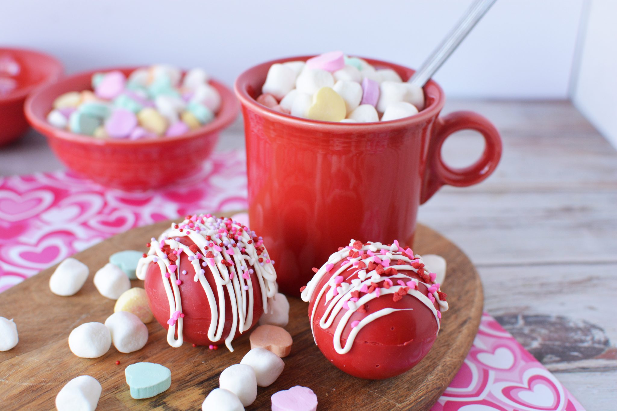 Valentine Hot Cocoa Bombs Recipe