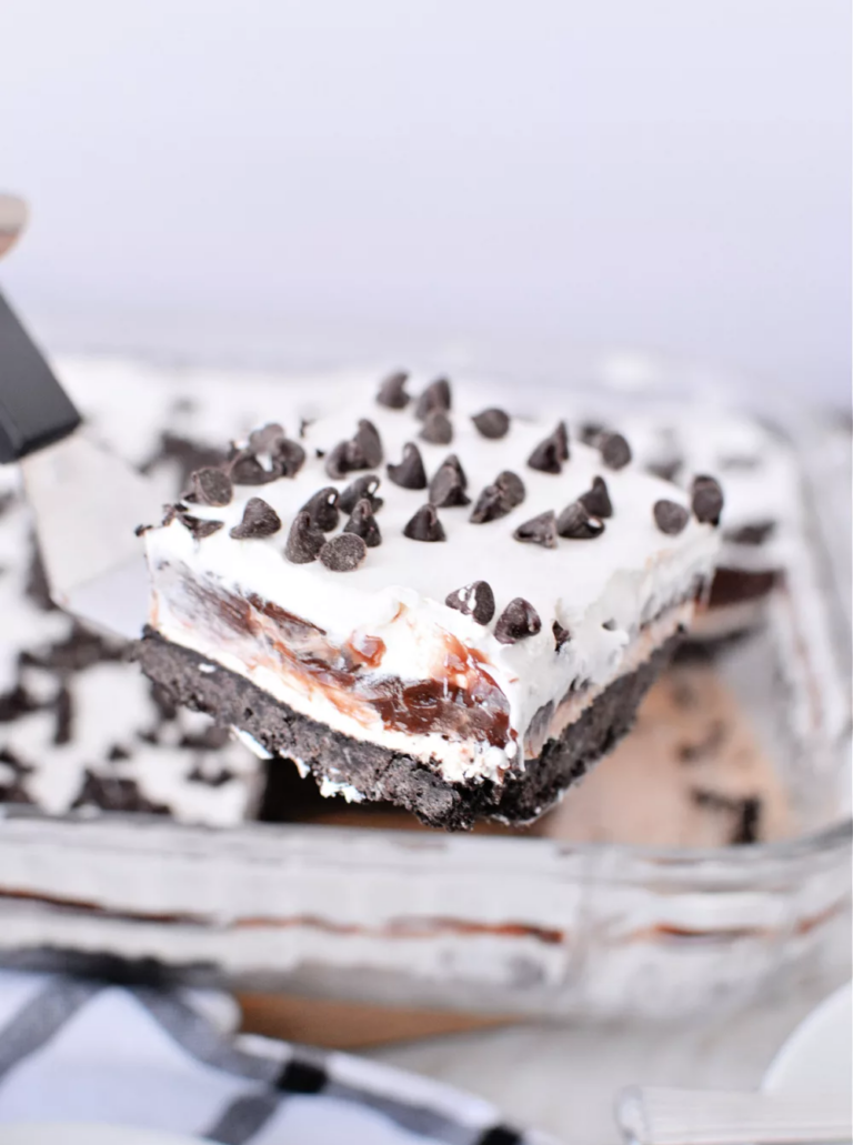 Chocolate Lasagna Dessert- The Rebel Chick