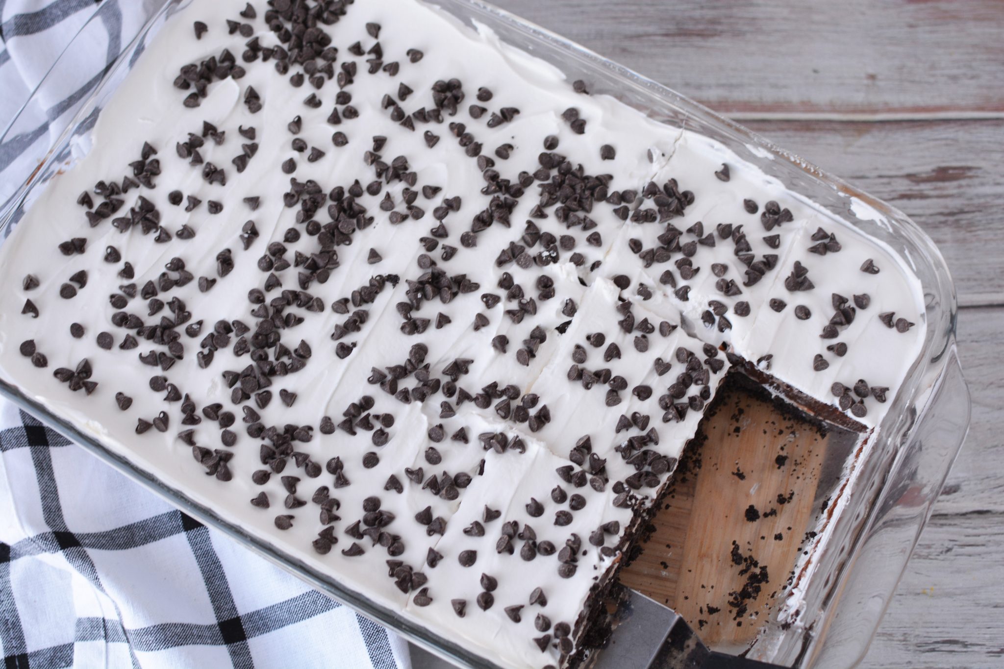 Chocolate Cream Layer Cake Recipe