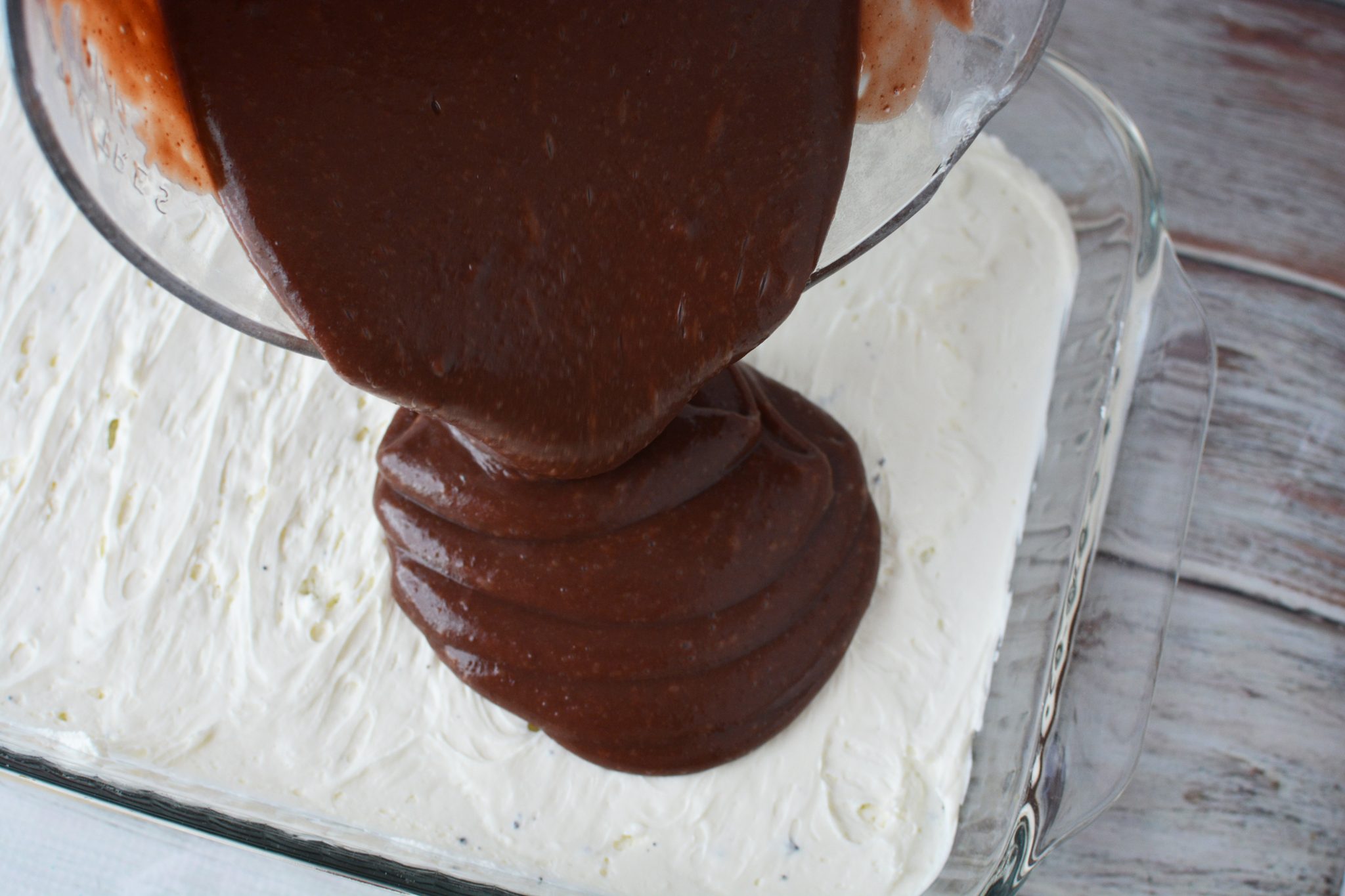 Chocolate Cream Layer Cake Recipe