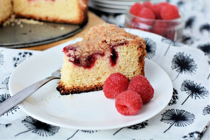 Raspberry Coffee Cake - The Rebel Chick