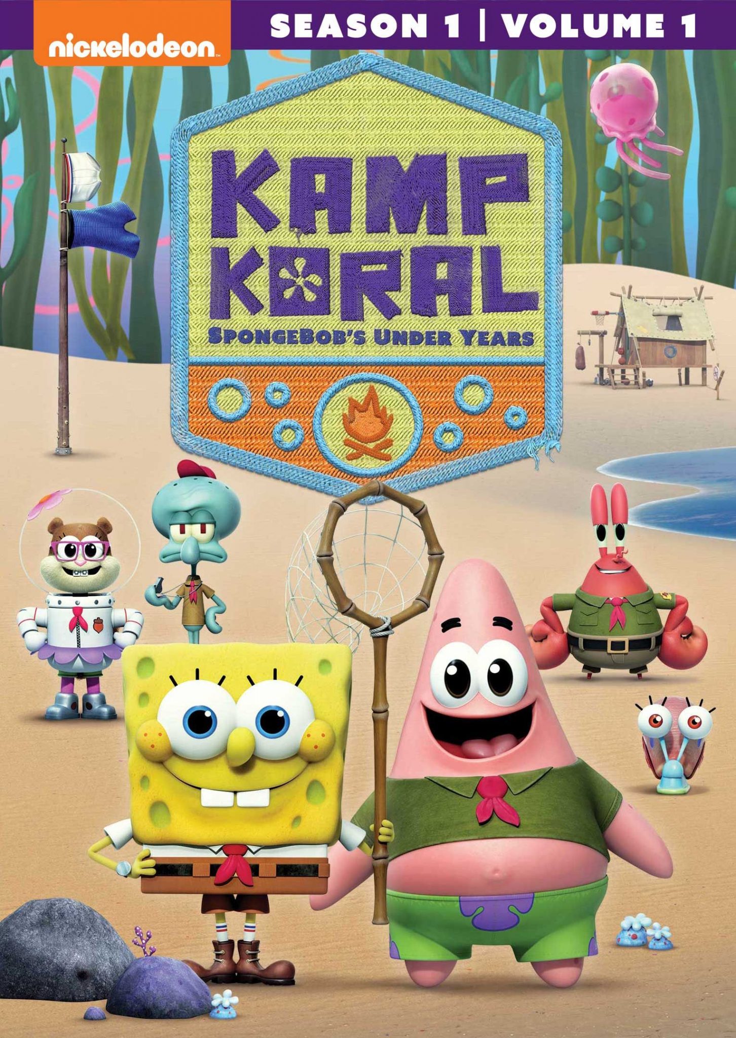 Kamp Koral: Spongebob's Under Years is coming to DVD March 8!