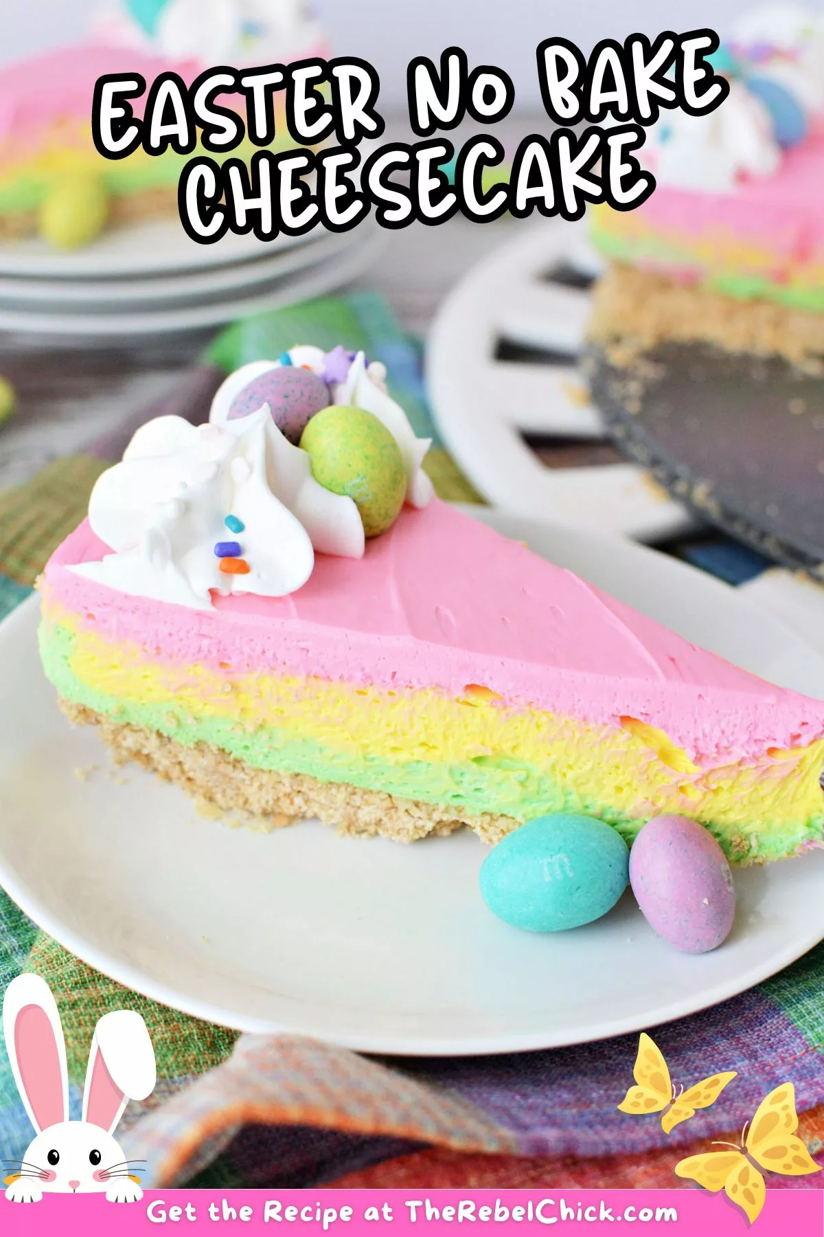 Easter No Bake Cheesecake