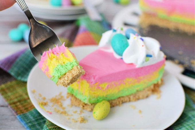 Easter No Bake Cheesecake