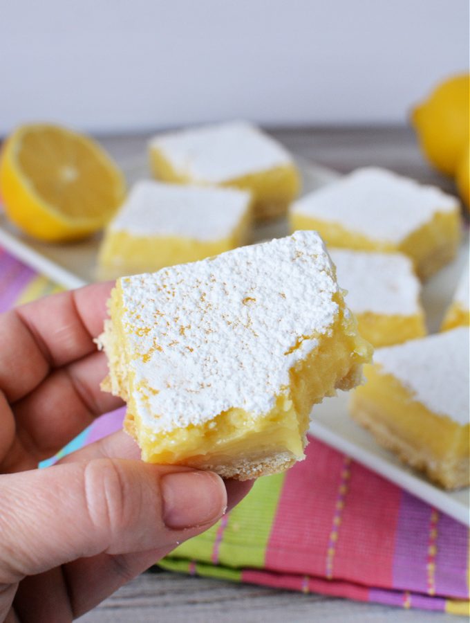 Lemon Cream Cheese Bars Recipe