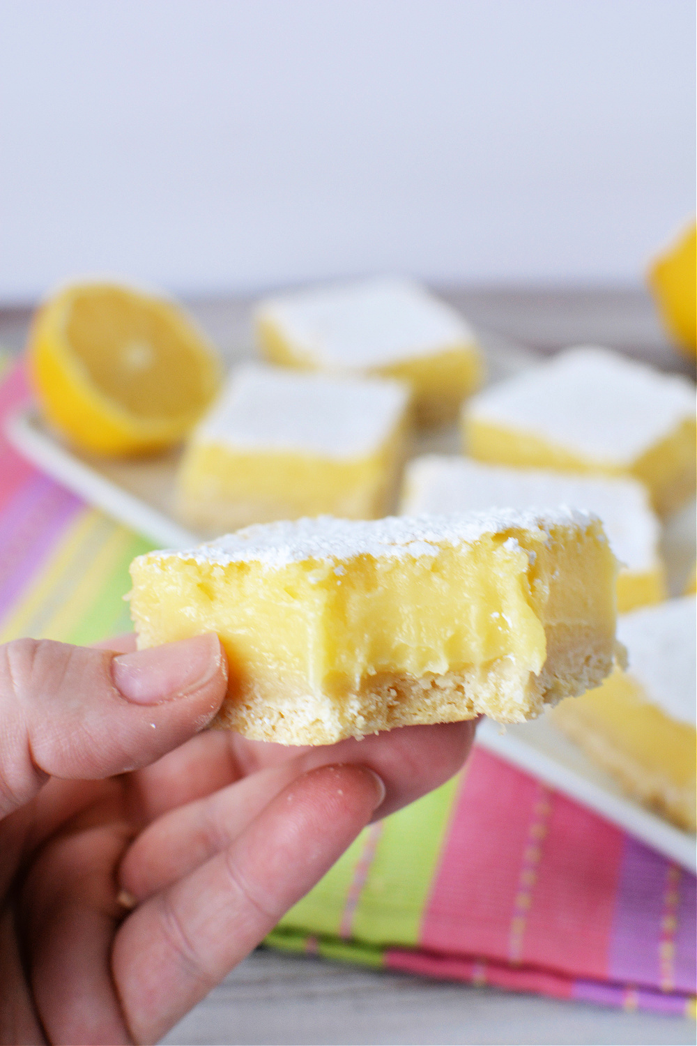 Lemon Cream Cheese Bars Recipe 