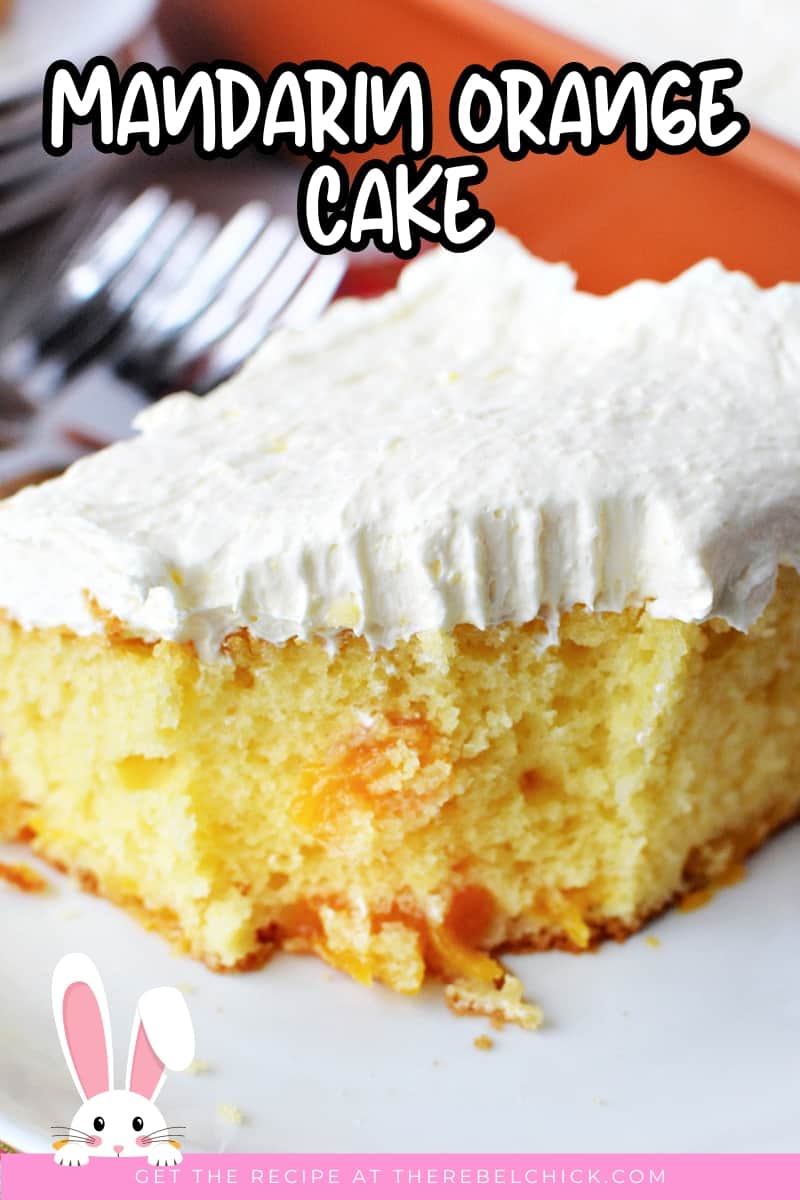 Mandarin Orange Cake - The Rebel Chick