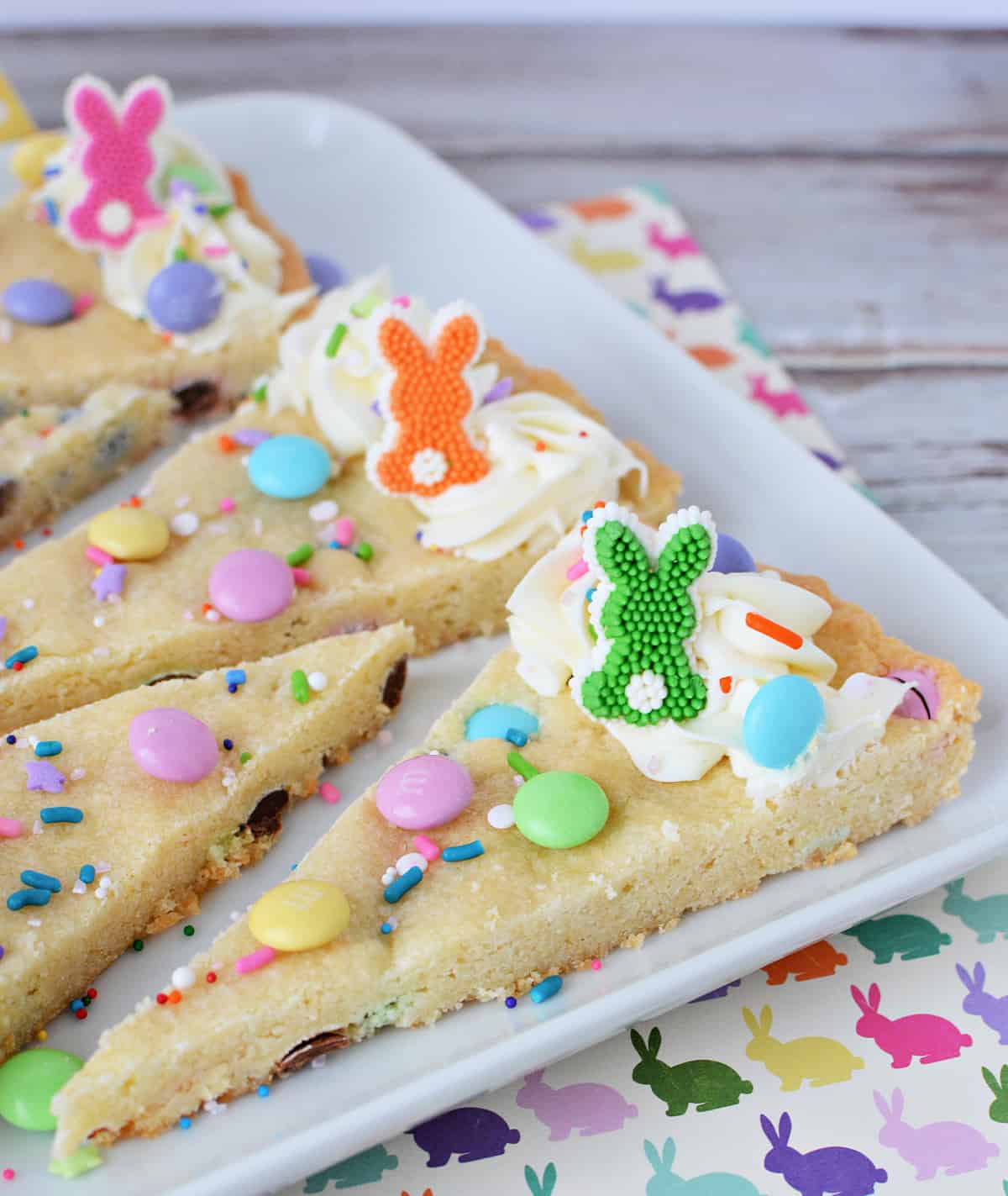Easter Sugar Cookie Tart