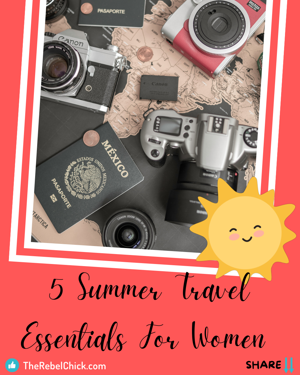 Summer Travel Essentials For Women - The Rebel Chick