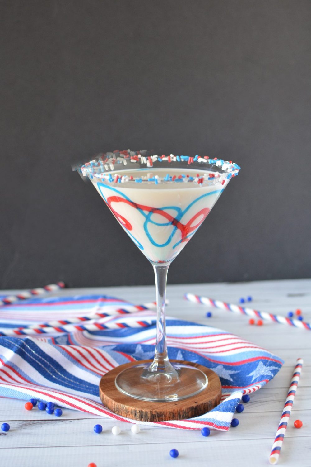 Red White and Blue Chocolate Martini Recipe